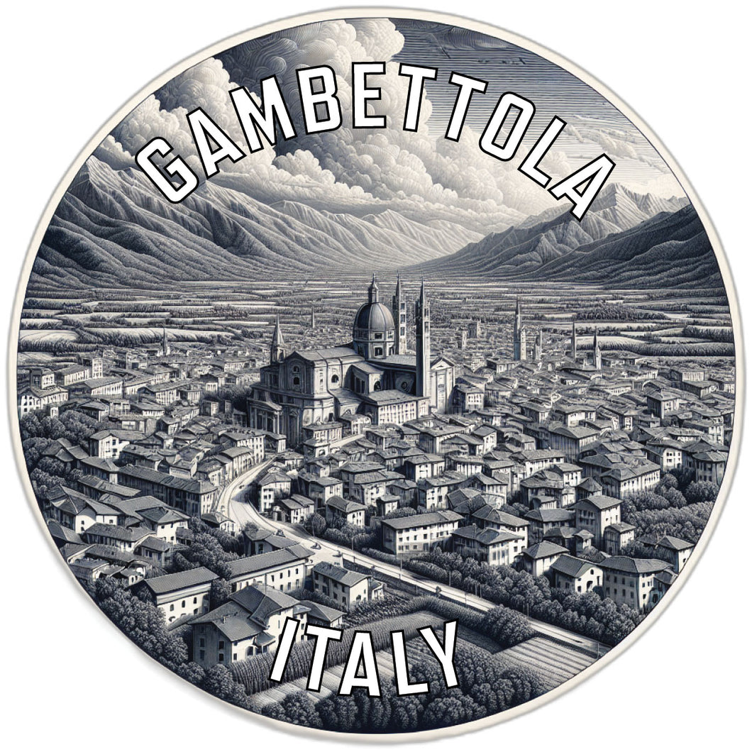 Gambettola Italy Souvenir Vinyl Decal Sticker 2-Inch