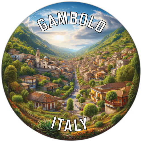 Gambolo Italy Souvenir Vinyl Decal Sticker 6-Inch
