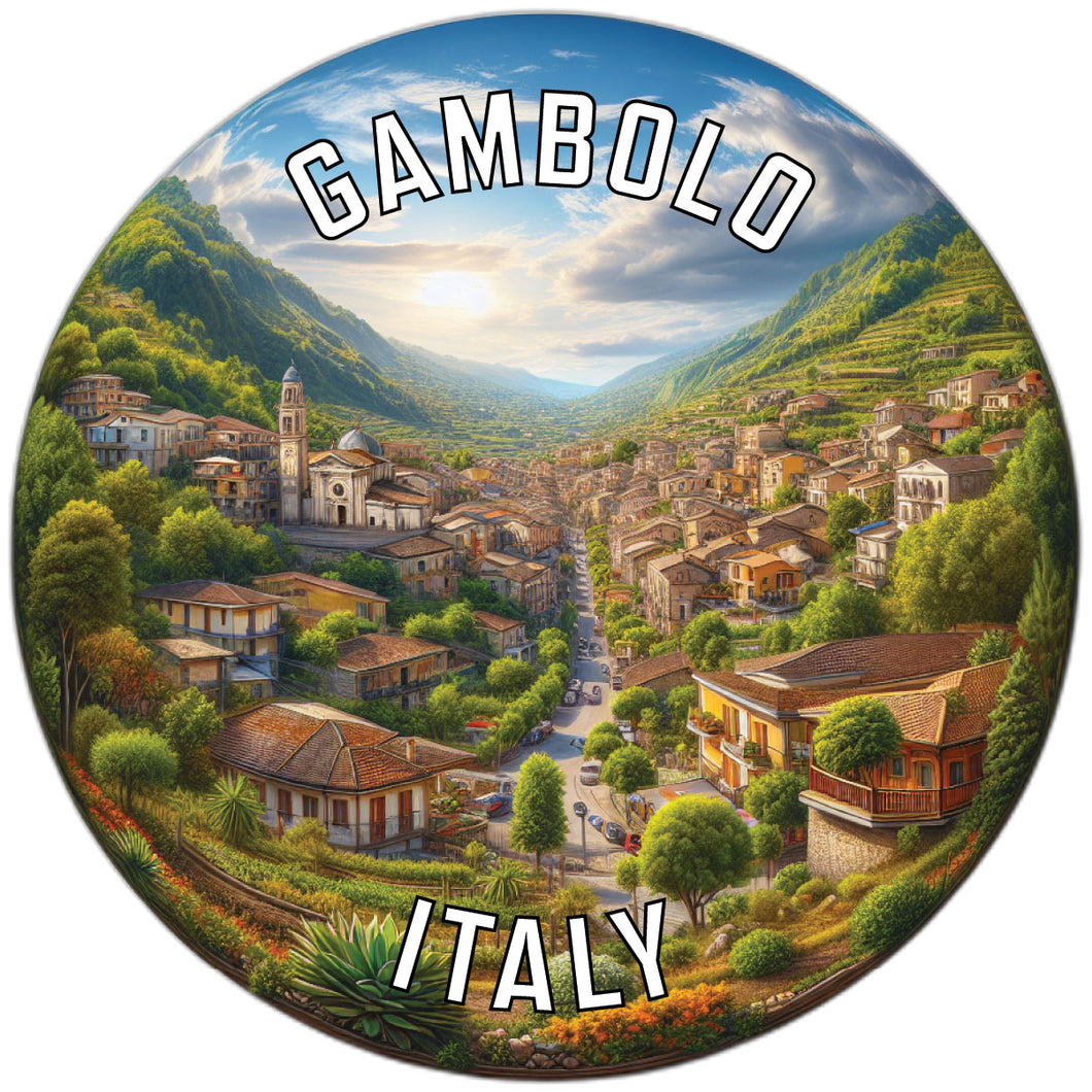 Gambolo Italy Souvenir Vinyl Decal Sticker 6-Inch