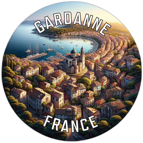 Gardanne France Souvenir Vinyl Decal Sticker 2-Inch