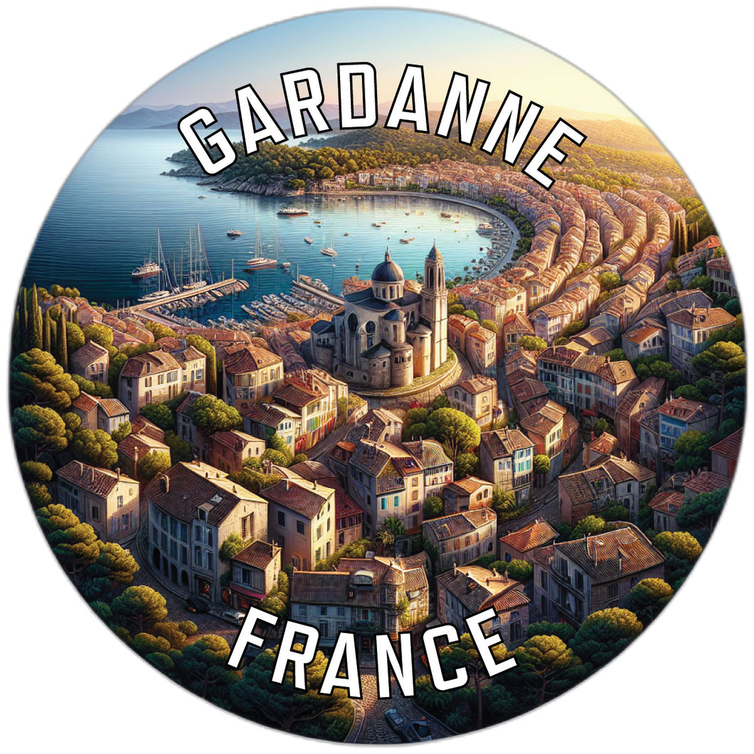 Gardanne France Souvenir Vinyl Decal Sticker 2-Inch