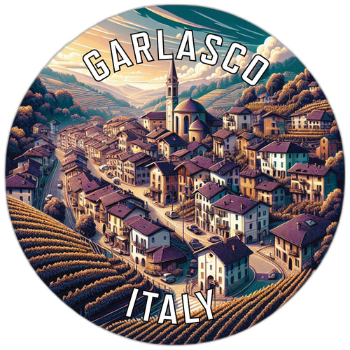 Garlasco Italy Souvenir Vinyl Decal Sticker 2-Inch