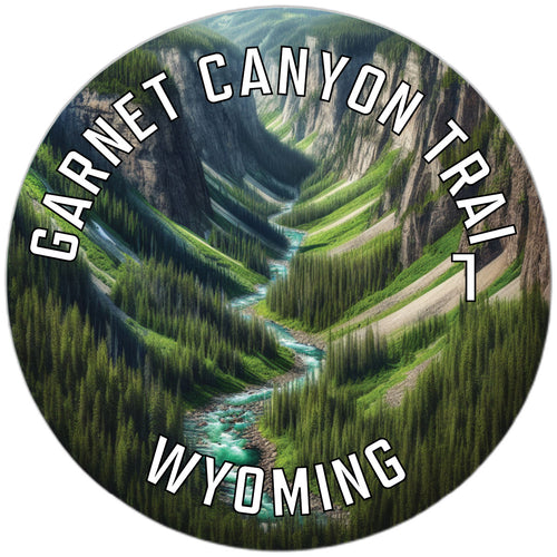 Garnet Canyon Trail Souvenir Vinyl Decal Sticker 2-Inch