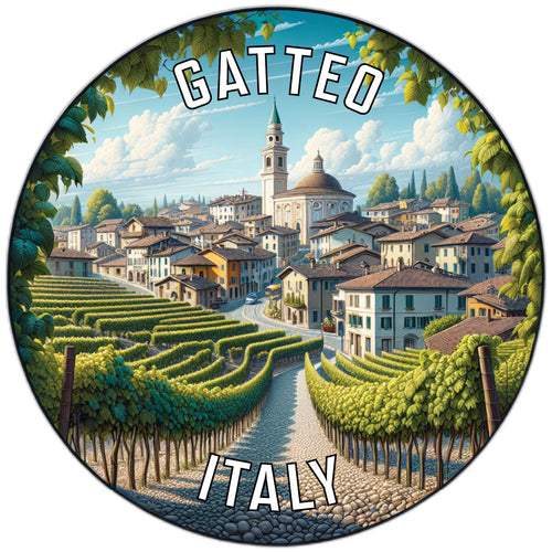 Gatteo Italy Souvenir Vinyl Decal Sticker 2-Inch