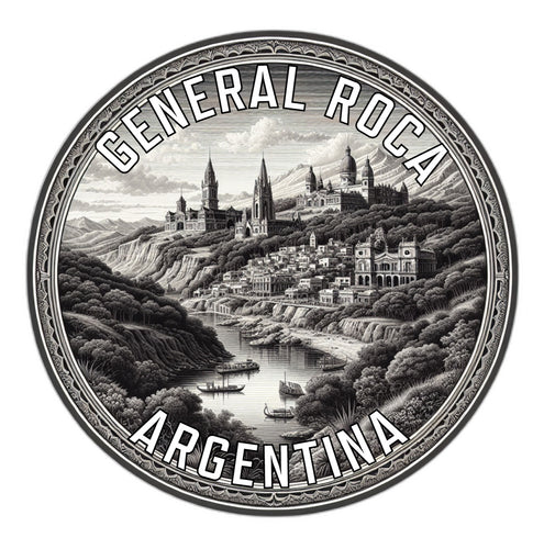 General Roca Argentina Souvenir Die Cut Flat Magnet 2-Inch