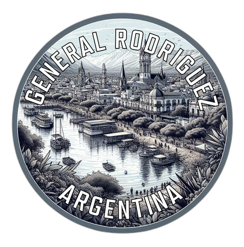 General Rodriguez Argentina Souvenir Die Cut Flat Magnet 2-Inch