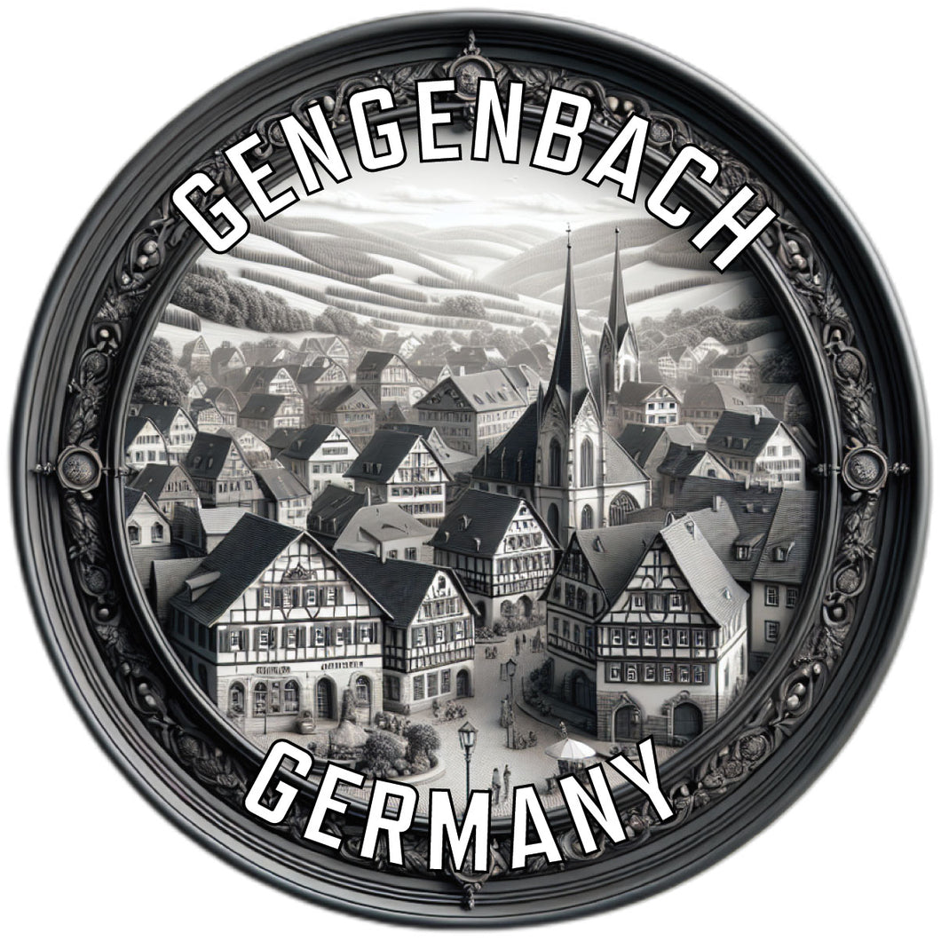 Gengenbach Germany Souvenir Vinyl Decal Sticker 2-Inch