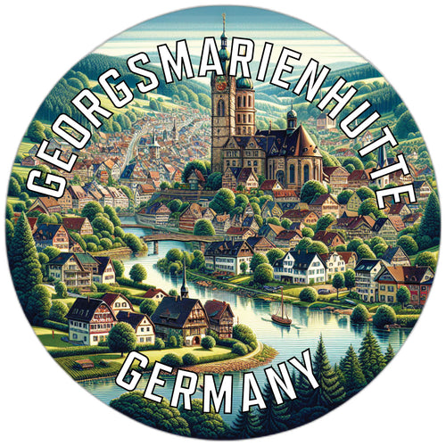 Georgsmarienhutte Germany Souvenir Vinyl Decal Sticker 2-Inch