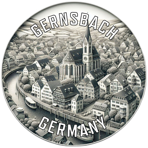 Gernsbach Germany Souvenir Vinyl Decal Sticker 2-Inch