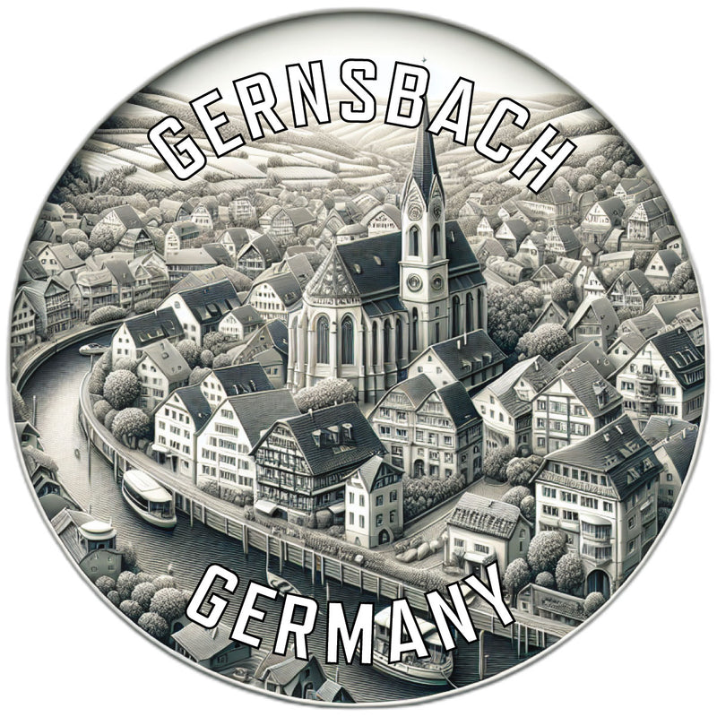 Gernsbach Germany Souvenir Vinyl Decal Sticker 2-Inch