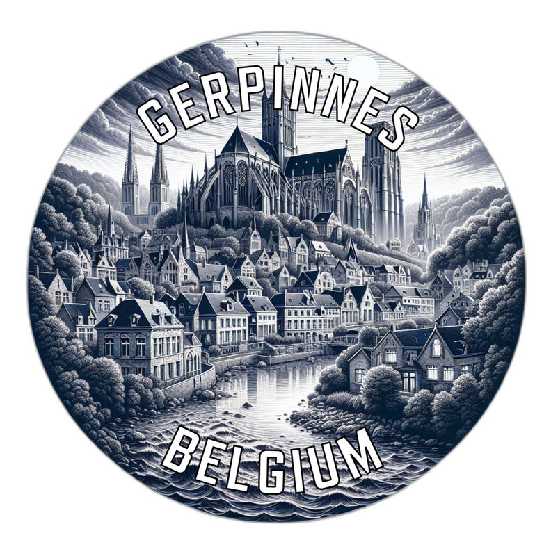 Gerpinnes Belgium Souvenir Vinyl Decal Sticker 6-Inch