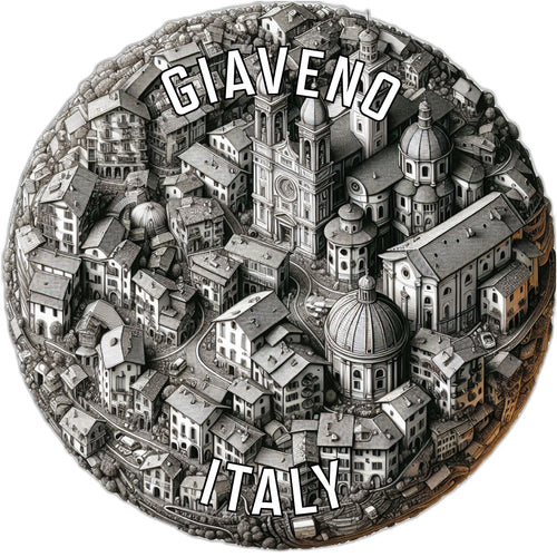 Giaveno Italy Souvenir Vinyl Decal Sticker 2-Inch