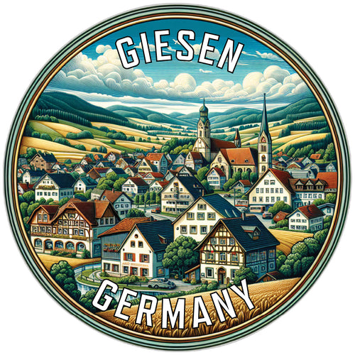 Giesen Germany Souvenir Vinyl Decal Sticker 2-Inch
