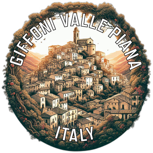 Giffoni Valle Piana Italy Souvenir Vinyl Decal Sticker 6-Inch