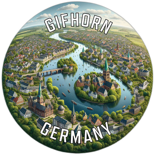 Gifhorn Germany Souvenir Vinyl Decal Sticker 2-Inch
