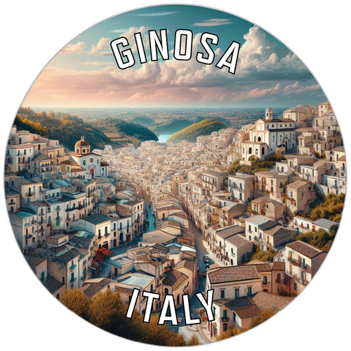 Ginosa Italy Souvenir Vinyl Decal Sticker 2-Inch