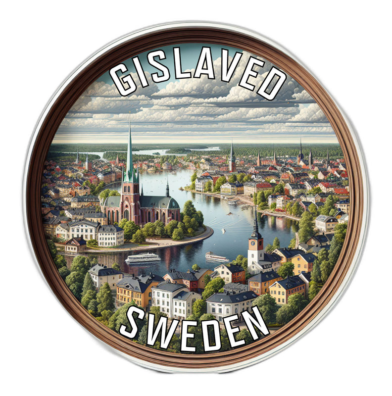 Gislaved Sweden Souvenir Vinyl Decal Sticker 6-Inch