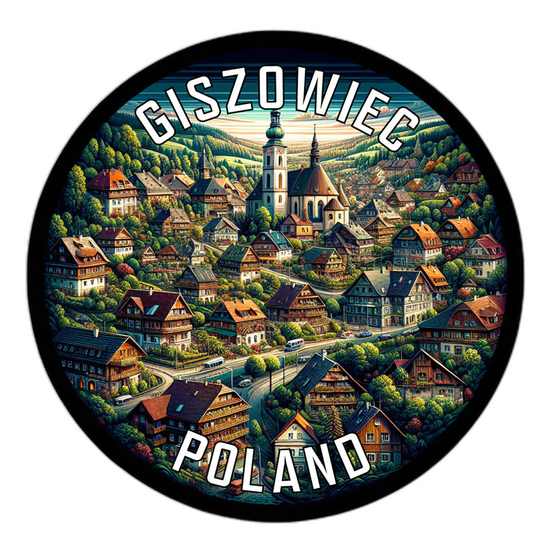 Giszowiec Poland Souvenir Vinyl Decal Sticker 2-Inch