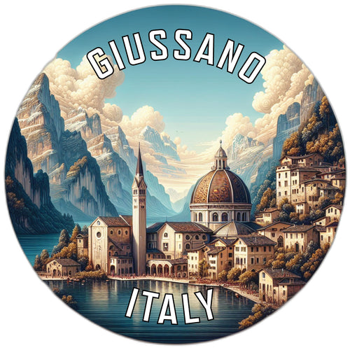 Giussano Italy Souvenir Vinyl Decal Sticker 6-Inch