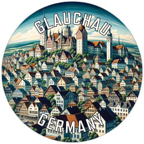 Glauchau Germany Souvenir Vinyl Decal Sticker 2-Inch