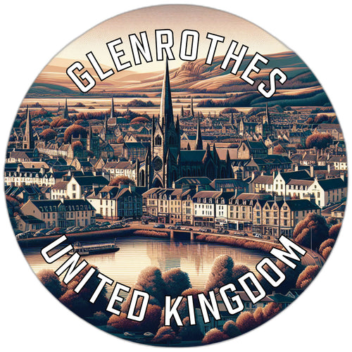 Glenrothes United Kingdom Souvenir Vinyl Decal Sticker 2-Inch