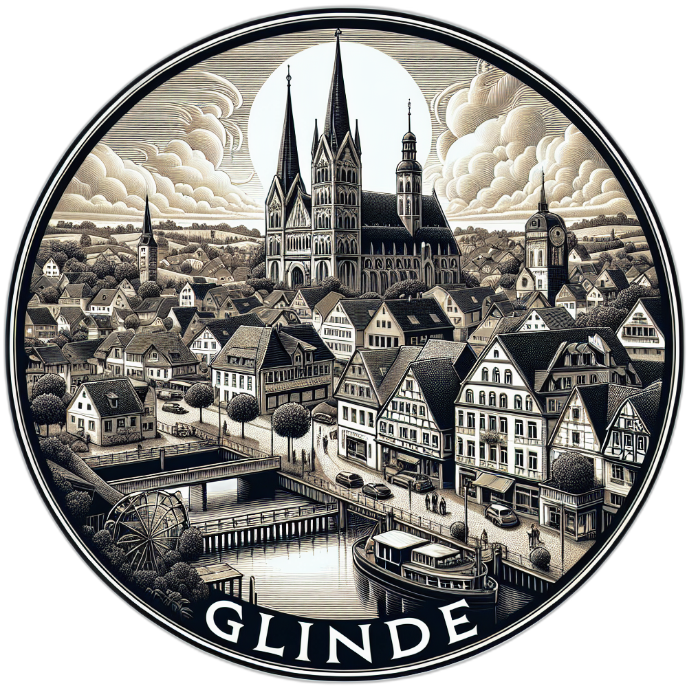 Glinde Germany Souvenir Vinyl Decal Sticker 6-Inch
