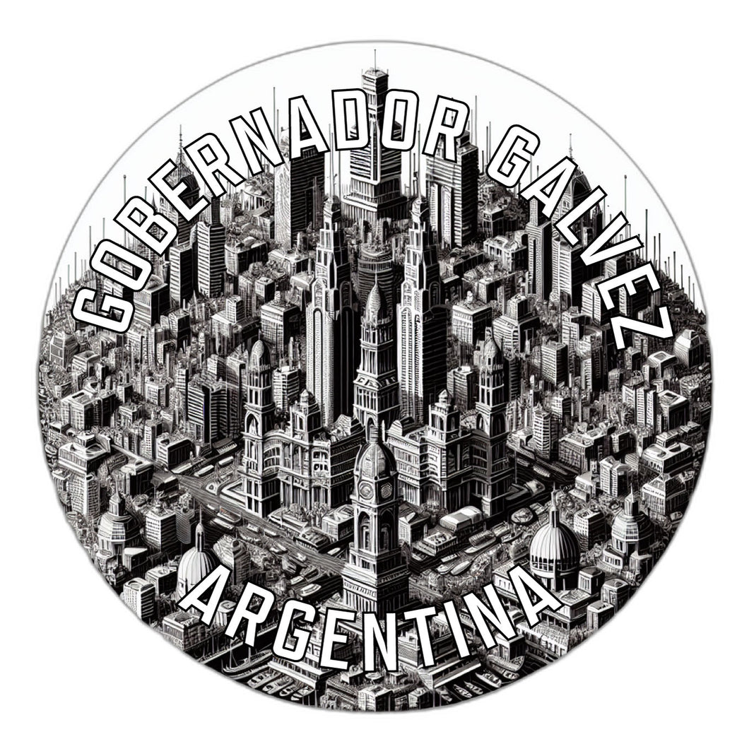 Gobernador Galvez Argentina Souvenir Die Cut Flat Magnet 2-Inch