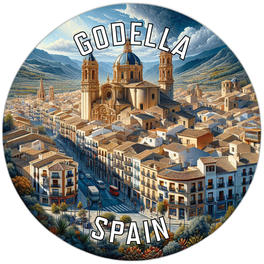 Godella Spain Souvenir Vinyl Decal Sticker 2-Inch