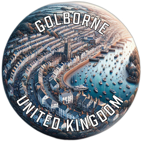 Golborne United Kingdom Souvenir Vinyl Decal Sticker 6-Inch