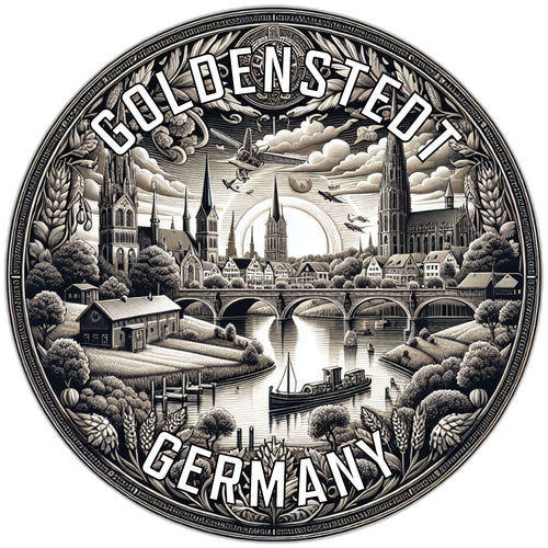 Goldenstedt Germany Souvenir Vinyl Decal Sticker 6-Inch
