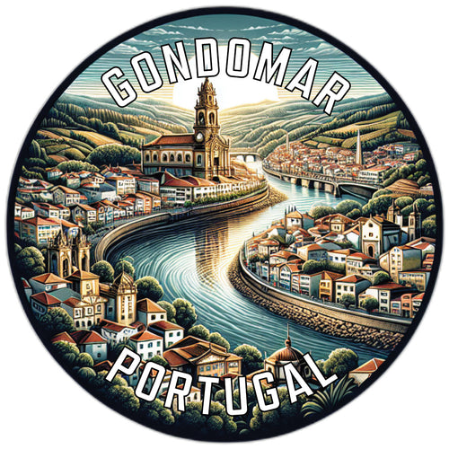 Gondomar Portugal Souvenir Vinyl Decal Sticker 2-Inch