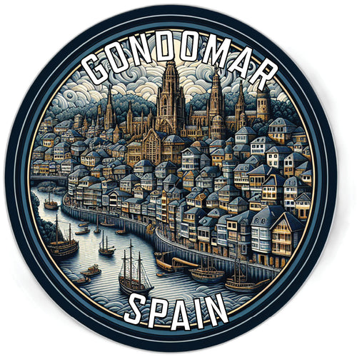 Gondomar Spain Souvenir Vinyl Decal Sticker 2-Inch