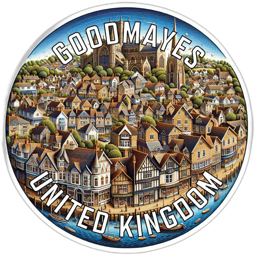 Goodmayes United Kingdom Souvenir Vinyl Decal Sticker 2-Inch