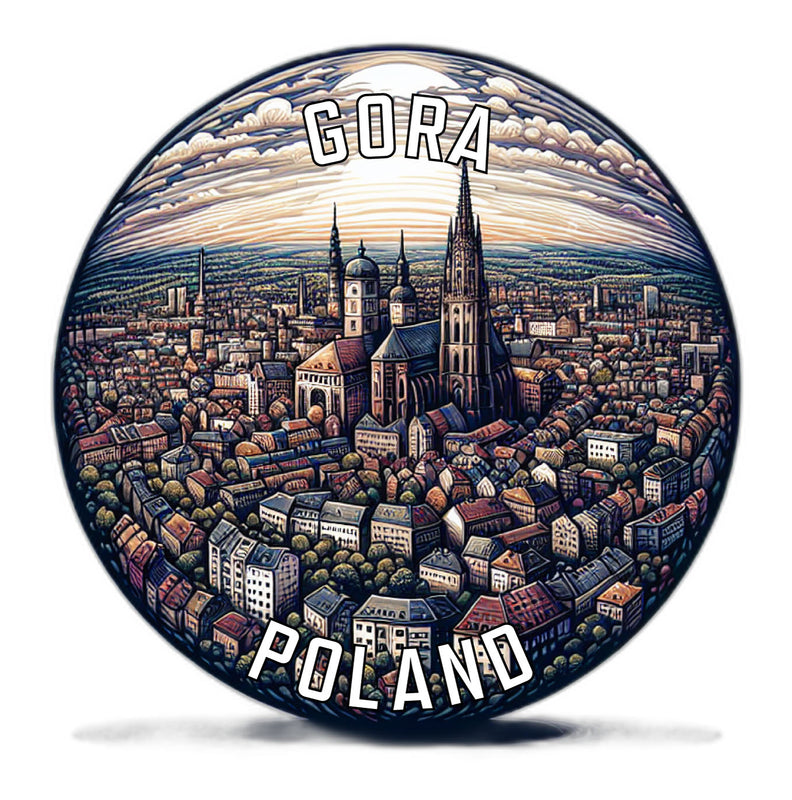 Gora Poland Souvenir Vinyl Decal Sticker 4-Inch