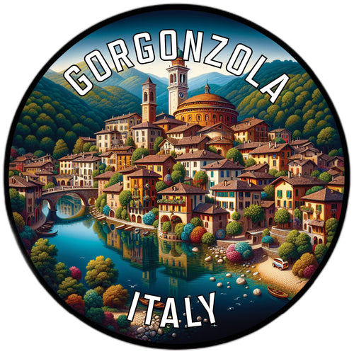Gorgonzola Italy Souvenir Vinyl Decal Sticker 2-Inch