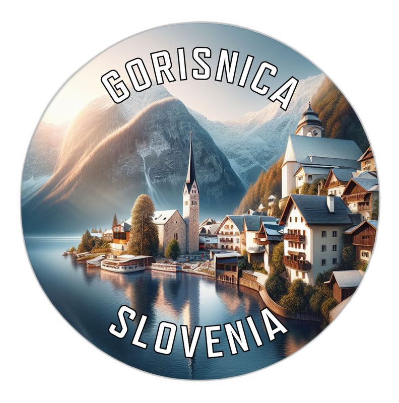 Gorisnica Slovenia Souvenir Die Cut Flat Magnet 2-Inch
