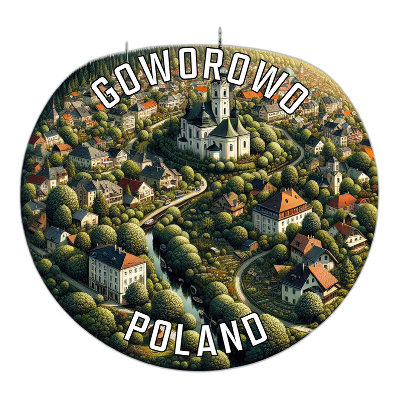 Goworowo Poland Souvenir Vinyl Decal Sticker 2-Inch