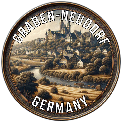 Graben Neudorf Germany Souvenir Vinyl Decal Sticker 6-Inch