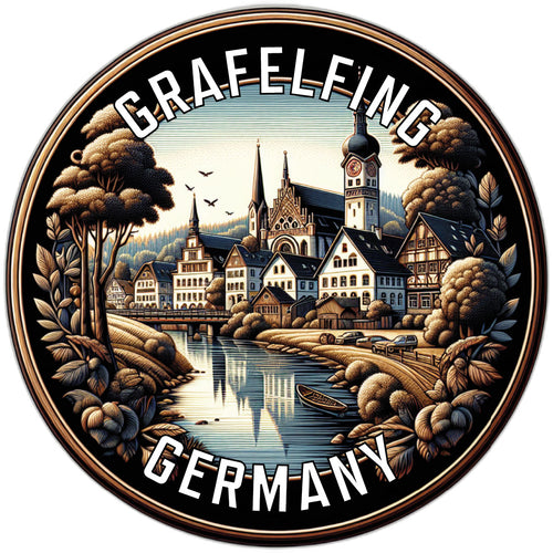 Grafelfing Germany Souvenir Vinyl Decal Sticker 2-Inch