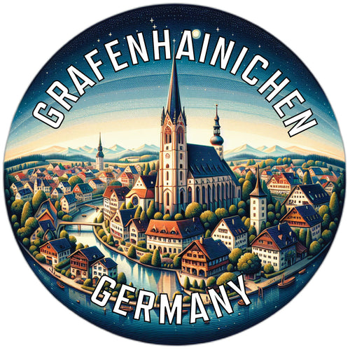 Grafenhainichen Germany Souvenir Vinyl Decal Sticker 6-Inch