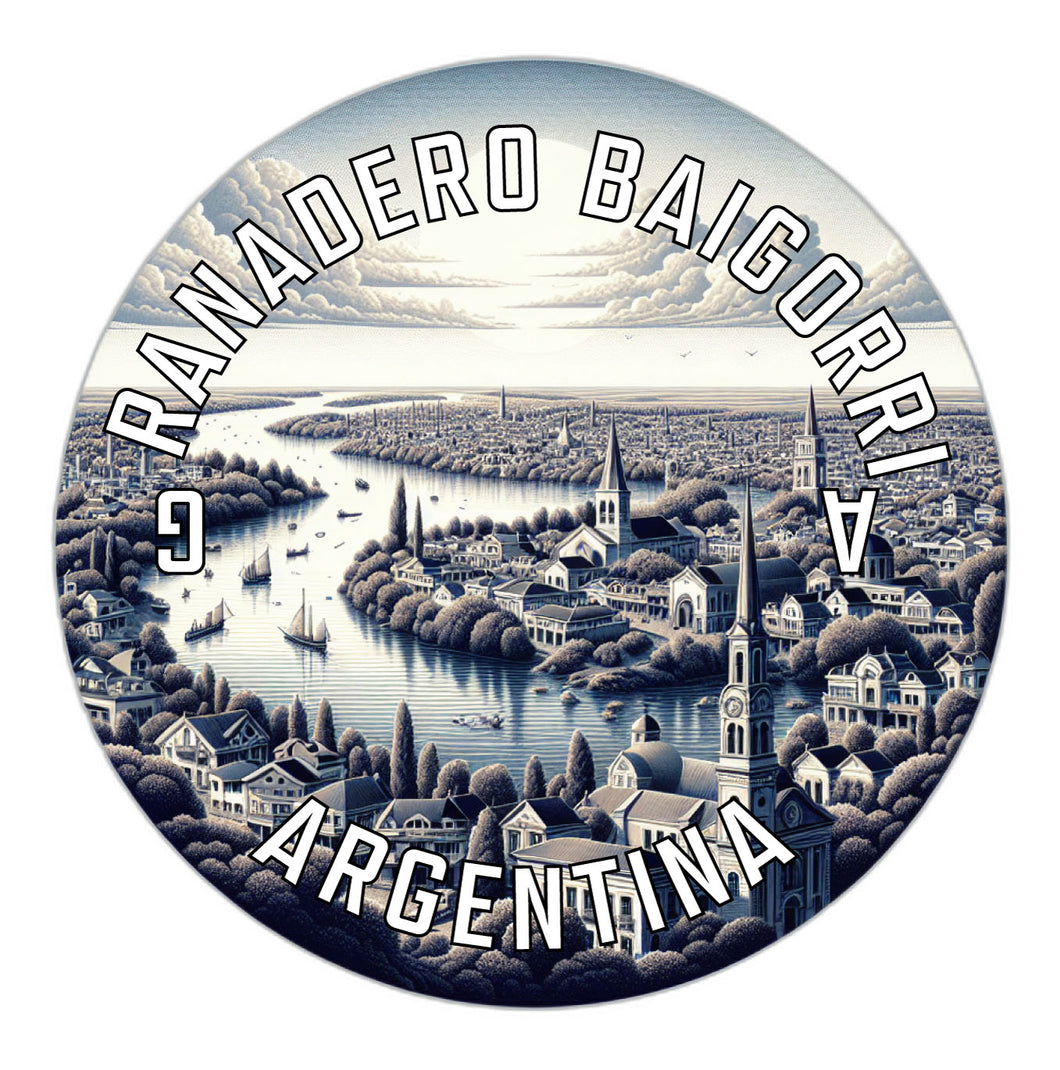 Granadero Baigorria Argentina Souvenir Die Cut Flat Magnet 2-Inch