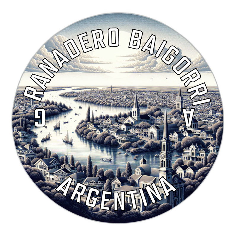 Granadero Baigorria Argentina Souvenir Die Cut Flat Magnet 2-Inch