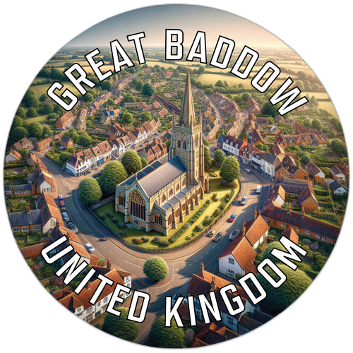 Great Baddow United Kingdom Souvenir Vinyl Decal Sticker 2-Inch