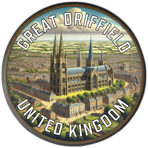Great Driffield United Kingdom Souvenir Vinyl Decal Sticker 2-Inch