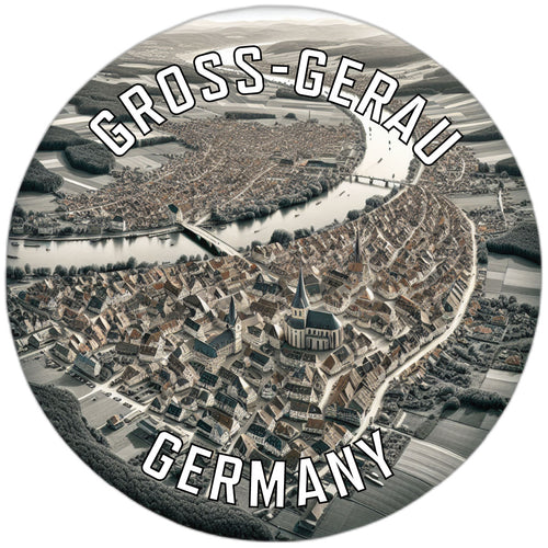 Gross Gerau Germany Souvenir Die Cut Flat Magnet 2-Inch