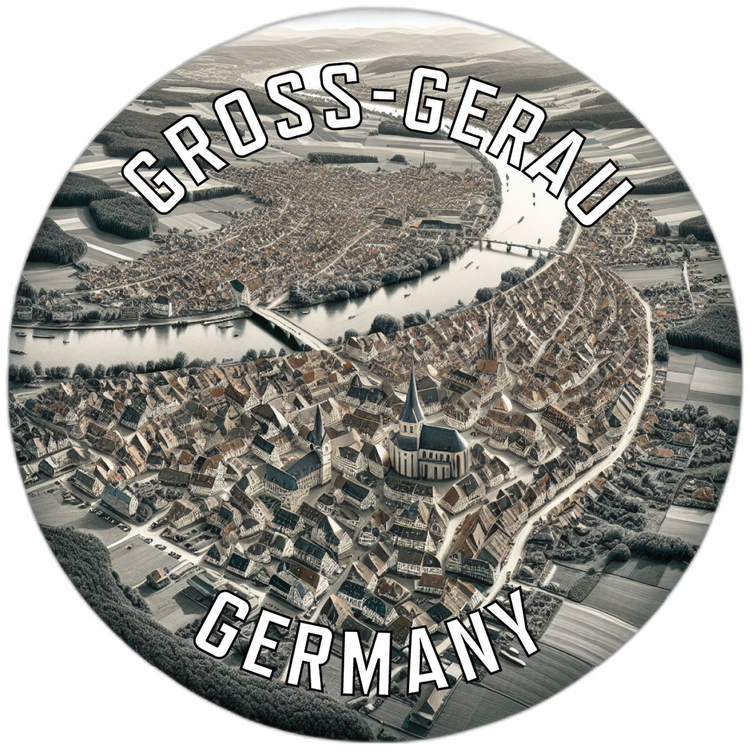 Gross Gerau Germany Souvenir Die Cut Flat Magnet 2-Inch