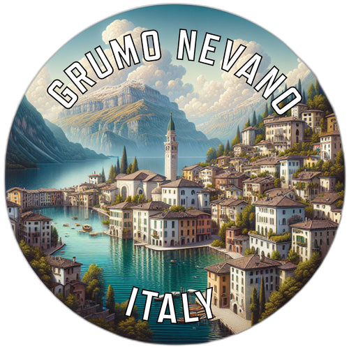 Grumo Nevano Italy Souvenir Die Cut Flat Magnet 2-Inch