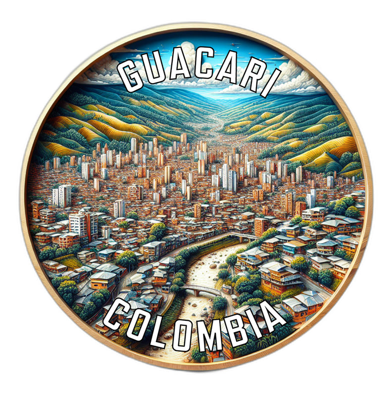 Guacari Colombia Souvenir Vinyl Decal Sticker 6-Inch