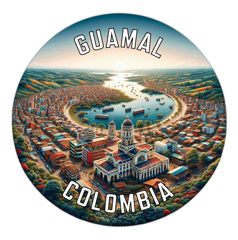 Guamal Colombia Souvenir Vinyl Decal Sticker 2-Inch