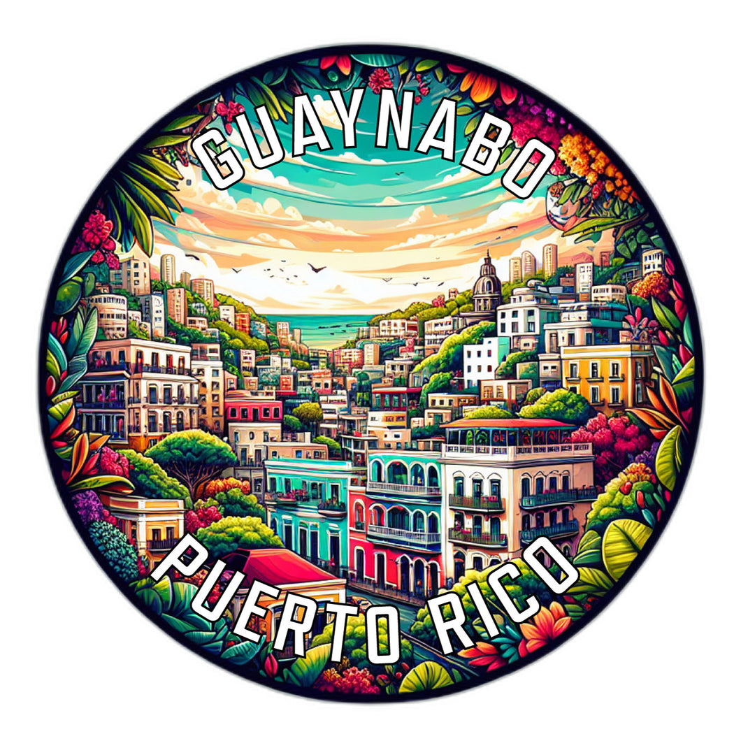 Guaynabo Puerto Rico Souvenir Vinyl Decal Sticker 6-Inch